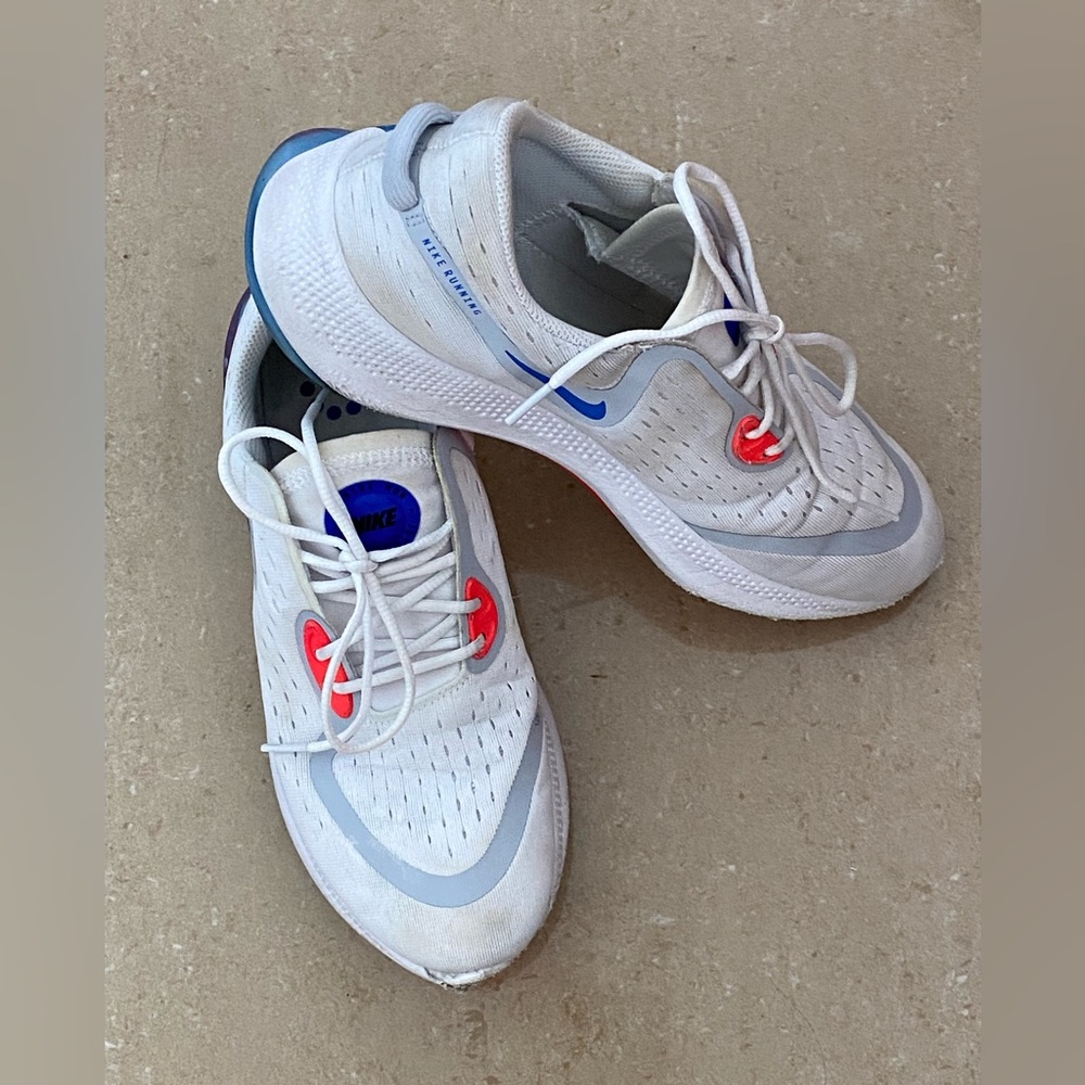 Nike Joyride Dual Run White Crimson Sz 8 men’s